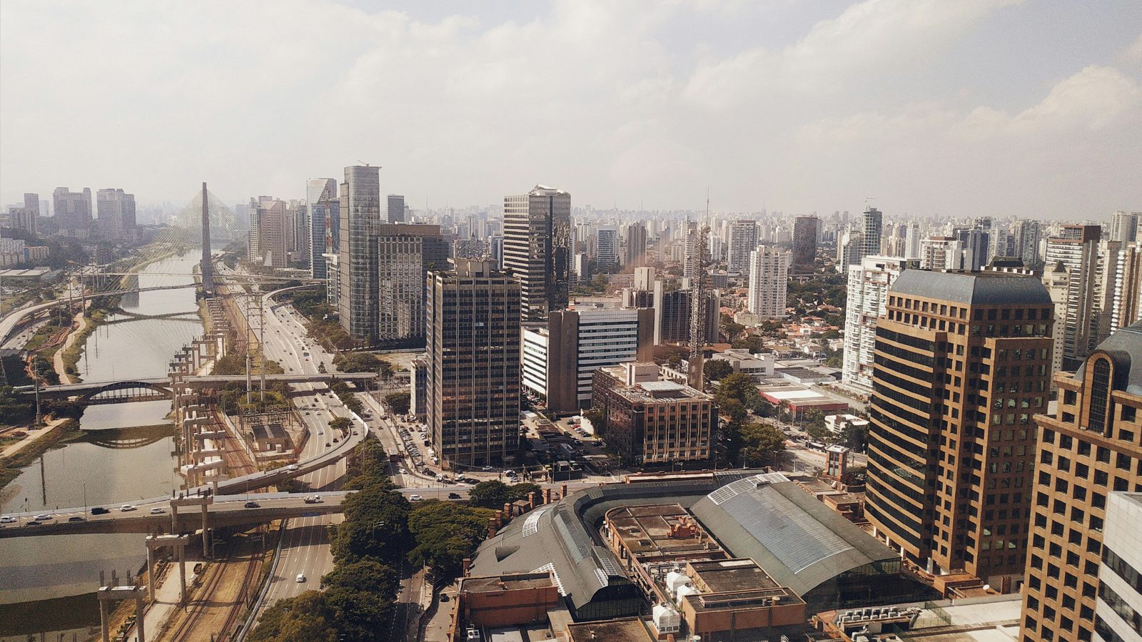 Vista aérea de São Paulo